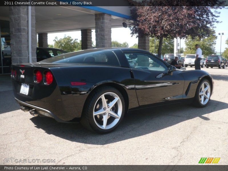 Black / Ebony Black 2011 Chevrolet Corvette Coupe