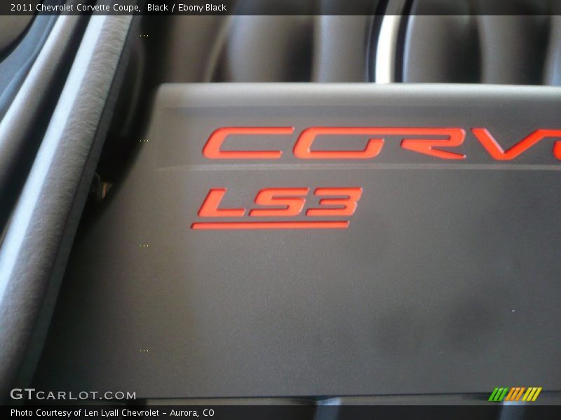  2011 Corvette Coupe Engine - 6.2 Liter OHV 16-Valve LS3 V8