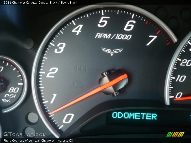 Black / Ebony Black 2011 Chevrolet Corvette Coupe