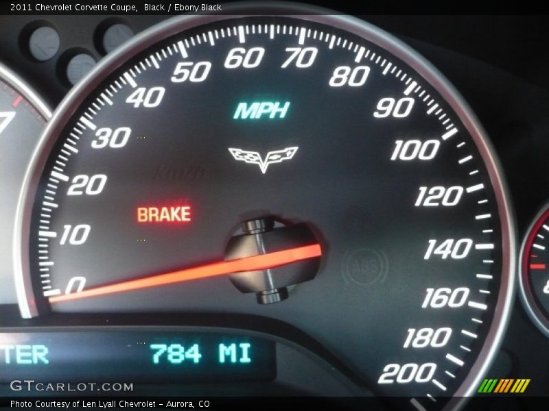 Black / Ebony Black 2011 Chevrolet Corvette Coupe