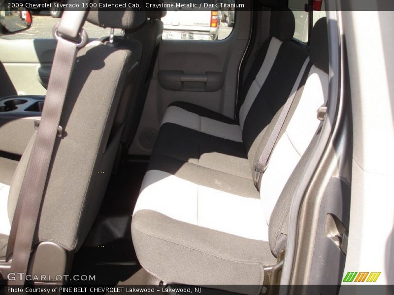 Graystone Metallic / Dark Titanium 2009 Chevrolet Silverado 1500 Extended Cab