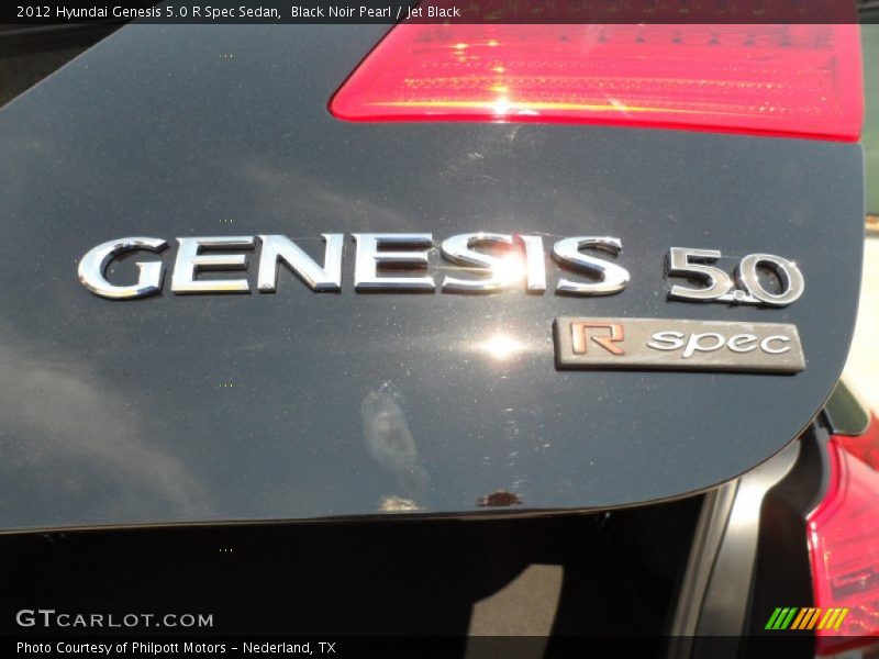  2012 Genesis 5.0 R Spec Sedan Logo