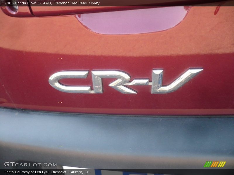 Redondo Red Pearl / Ivory 2006 Honda CR-V EX 4WD