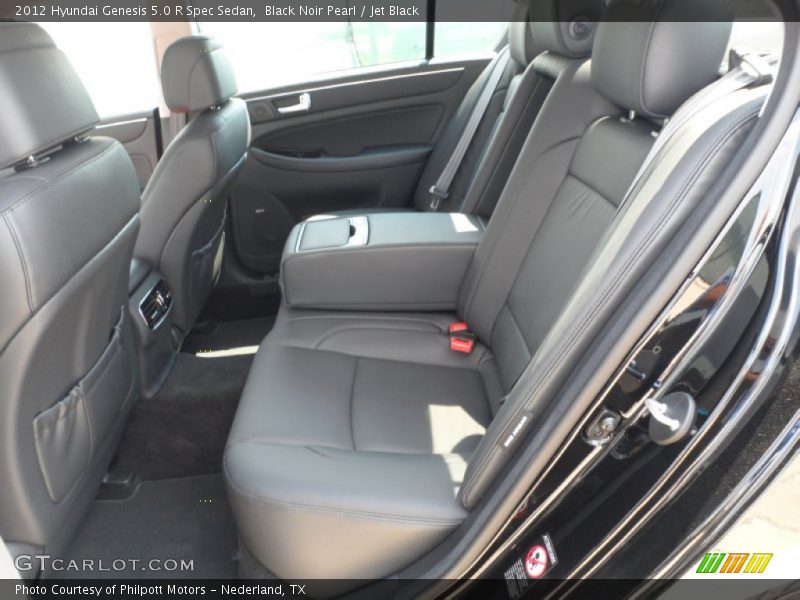  2012 Genesis 5.0 R Spec Sedan Jet Black Interior