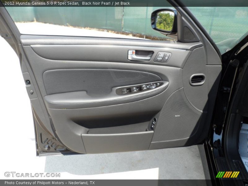 Door Panel of 2012 Genesis 5.0 R Spec Sedan