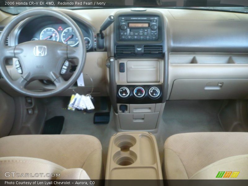 Redondo Red Pearl / Ivory 2006 Honda CR-V EX 4WD
