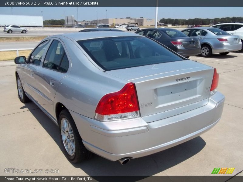 Silver Metallic / Graphite 2008 Volvo S60 2.5T AWD