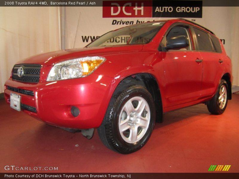 Barcelona Red Pearl / Ash 2008 Toyota RAV4 4WD