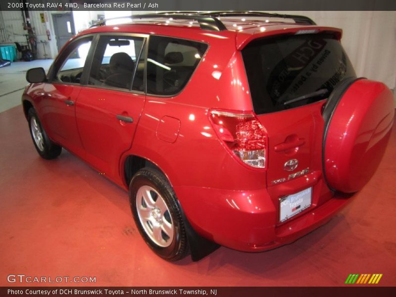 Barcelona Red Pearl / Ash 2008 Toyota RAV4 4WD