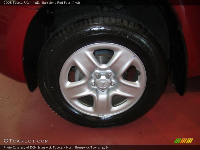 Barcelona Red Pearl / Ash 2008 Toyota RAV4 4WD