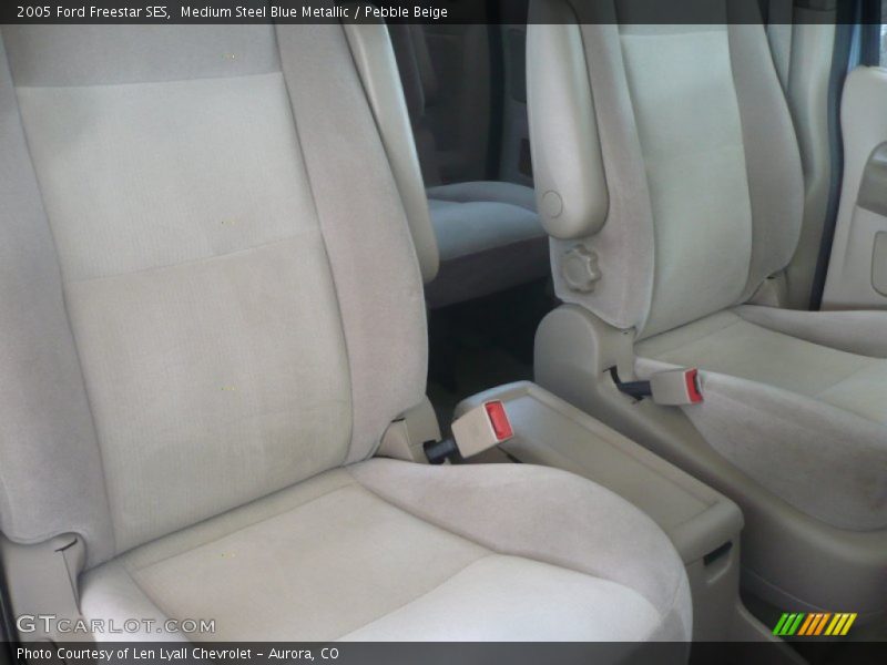 Medium Steel Blue Metallic / Pebble Beige 2005 Ford Freestar SES