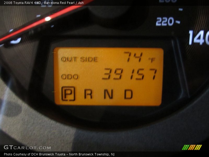 Barcelona Red Pearl / Ash 2008 Toyota RAV4 4WD
