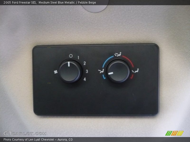 Medium Steel Blue Metallic / Pebble Beige 2005 Ford Freestar SES