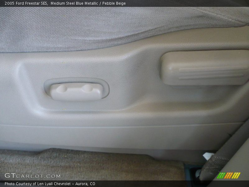 Medium Steel Blue Metallic / Pebble Beige 2005 Ford Freestar SES