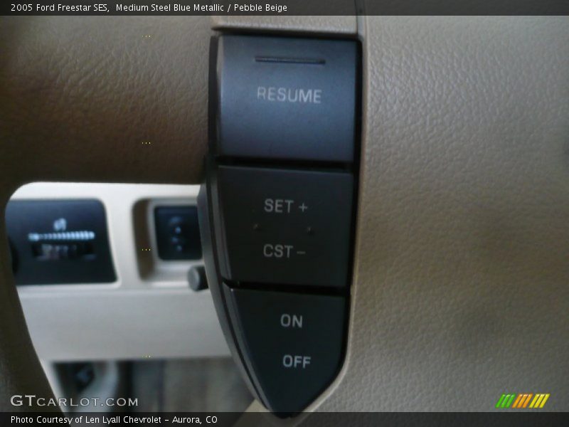 Medium Steel Blue Metallic / Pebble Beige 2005 Ford Freestar SES