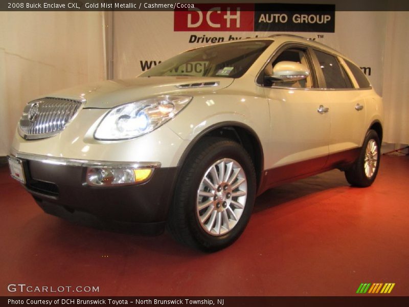 Gold Mist Metallic / Cashmere/Cocoa 2008 Buick Enclave CXL