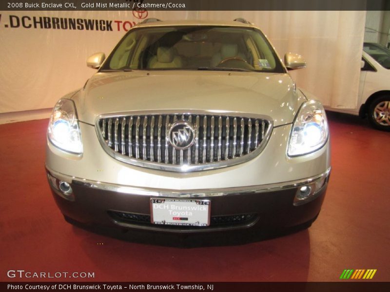 Gold Mist Metallic / Cashmere/Cocoa 2008 Buick Enclave CXL