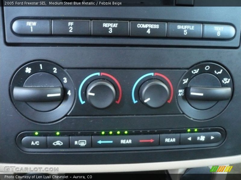Controls of 2005 Freestar SES