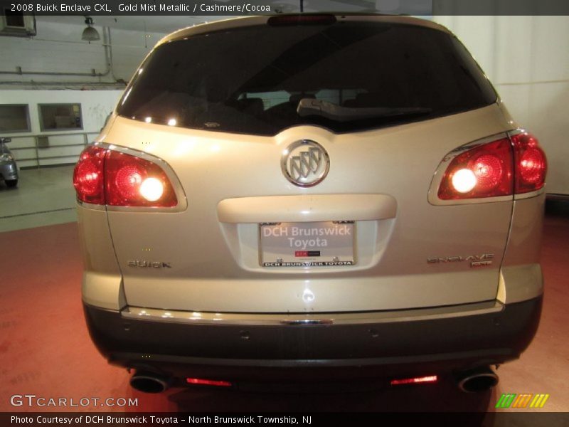 Gold Mist Metallic / Cashmere/Cocoa 2008 Buick Enclave CXL