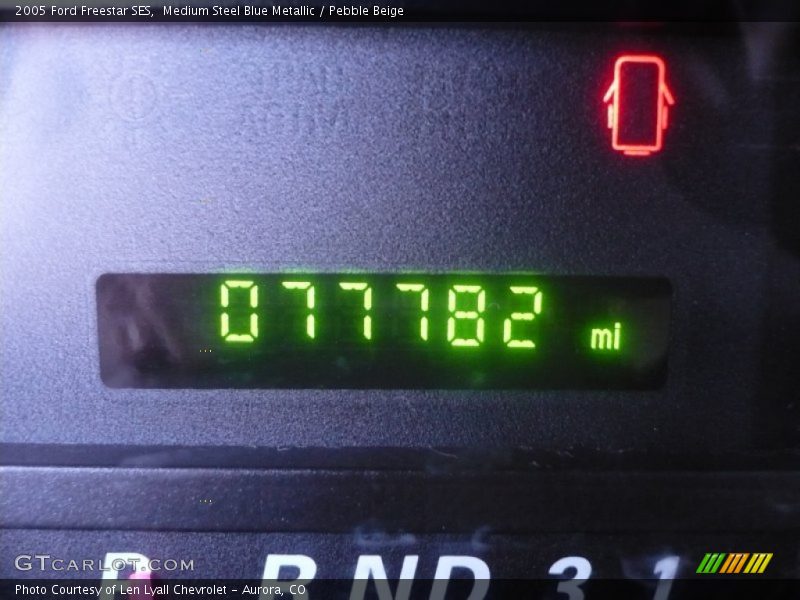 Medium Steel Blue Metallic / Pebble Beige 2005 Ford Freestar SES