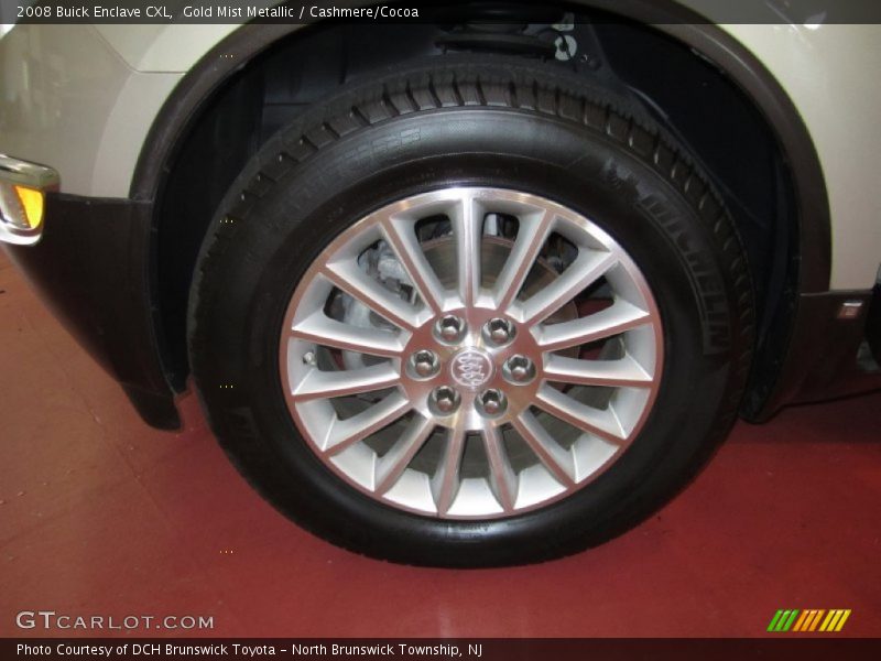 Gold Mist Metallic / Cashmere/Cocoa 2008 Buick Enclave CXL