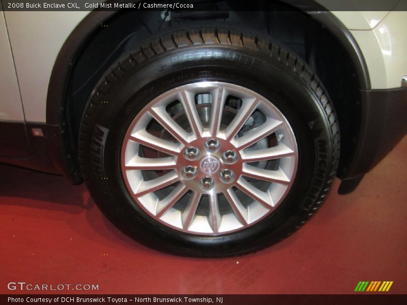 Gold Mist Metallic / Cashmere/Cocoa 2008 Buick Enclave CXL