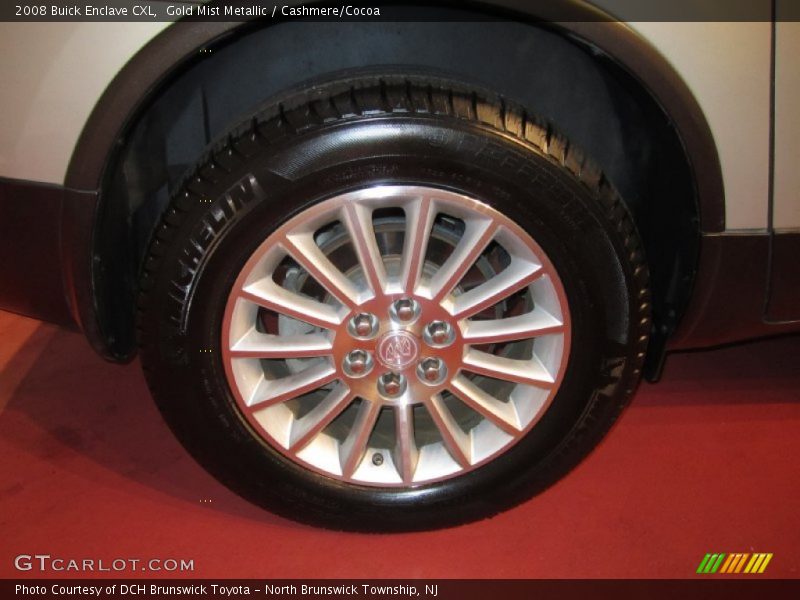 Gold Mist Metallic / Cashmere/Cocoa 2008 Buick Enclave CXL