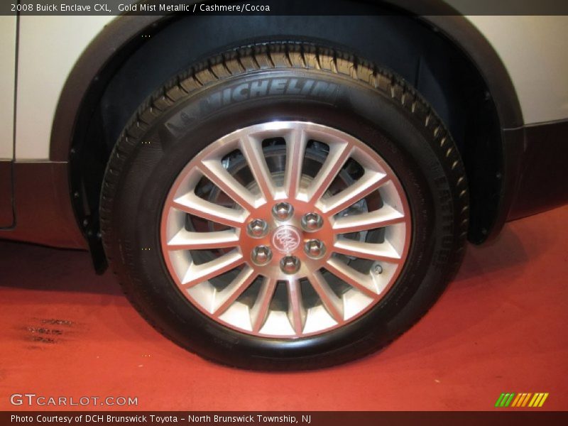 Gold Mist Metallic / Cashmere/Cocoa 2008 Buick Enclave CXL