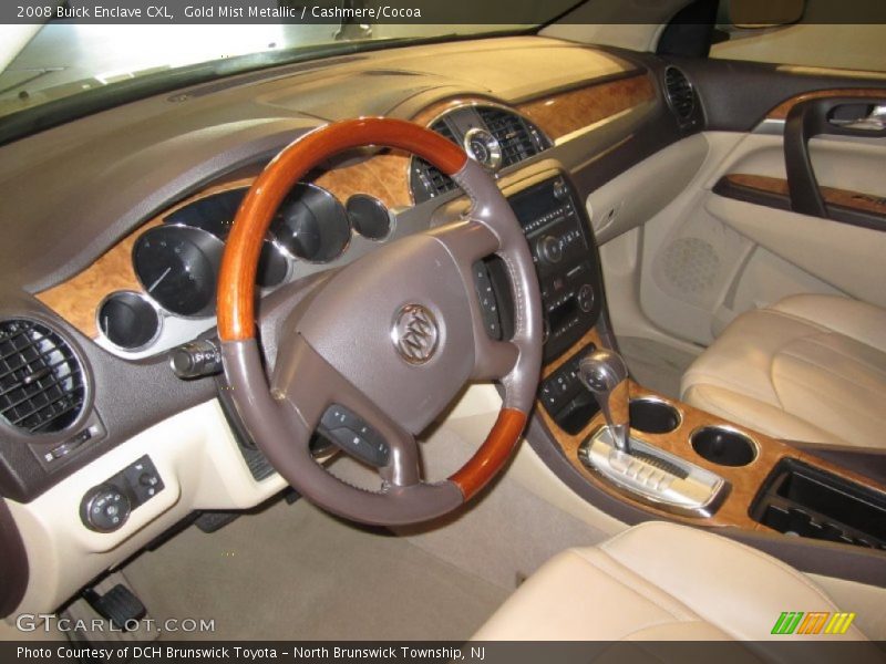 Gold Mist Metallic / Cashmere/Cocoa 2008 Buick Enclave CXL