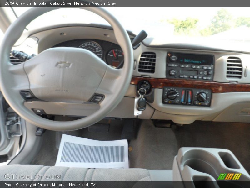 Galaxy Silver Metallic / Medium Gray 2004 Chevrolet Impala