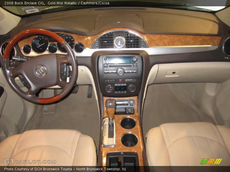 Gold Mist Metallic / Cashmere/Cocoa 2008 Buick Enclave CXL