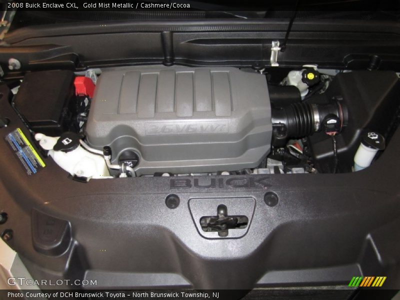 Gold Mist Metallic / Cashmere/Cocoa 2008 Buick Enclave CXL