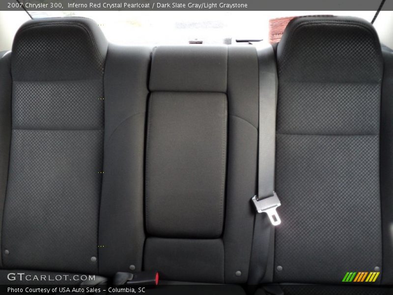 Inferno Red Crystal Pearlcoat / Dark Slate Gray/Light Graystone 2007 Chrysler 300