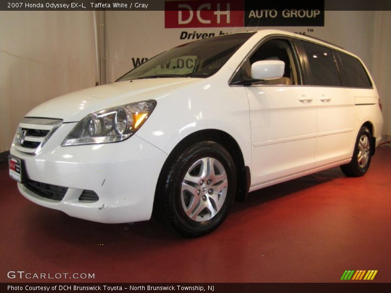 Taffeta White / Gray 2007 Honda Odyssey EX-L