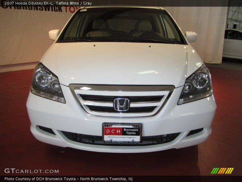Taffeta White / Gray 2007 Honda Odyssey EX-L