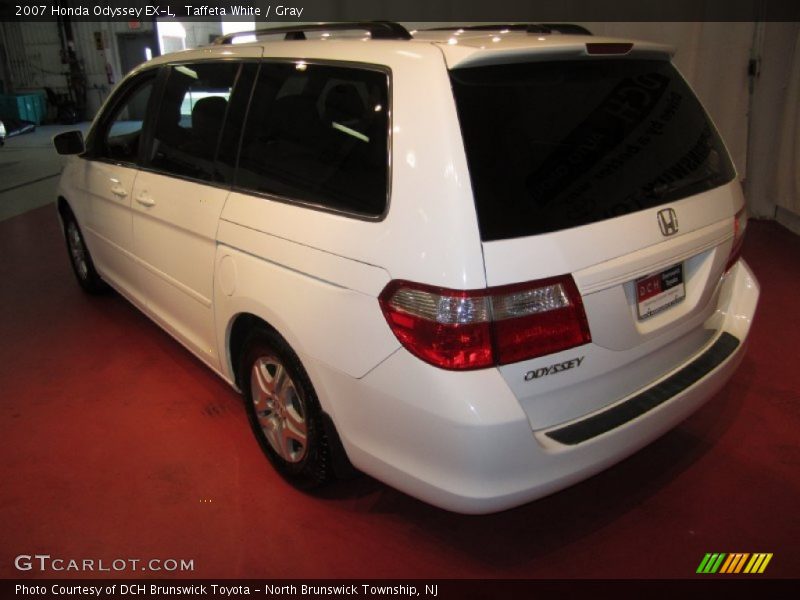 Taffeta White / Gray 2007 Honda Odyssey EX-L