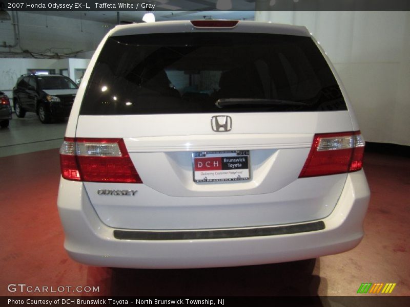Taffeta White / Gray 2007 Honda Odyssey EX-L