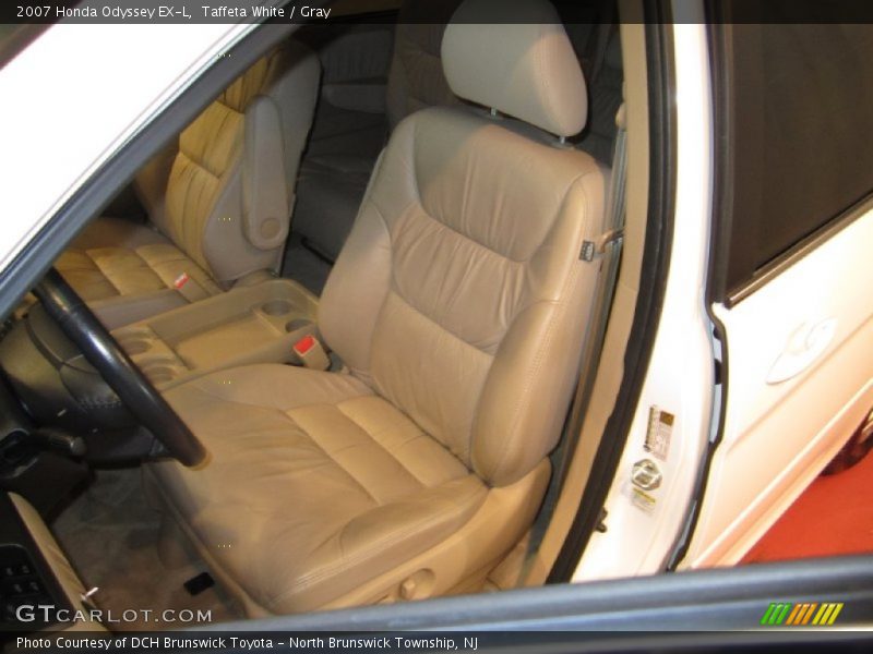 Taffeta White / Gray 2007 Honda Odyssey EX-L