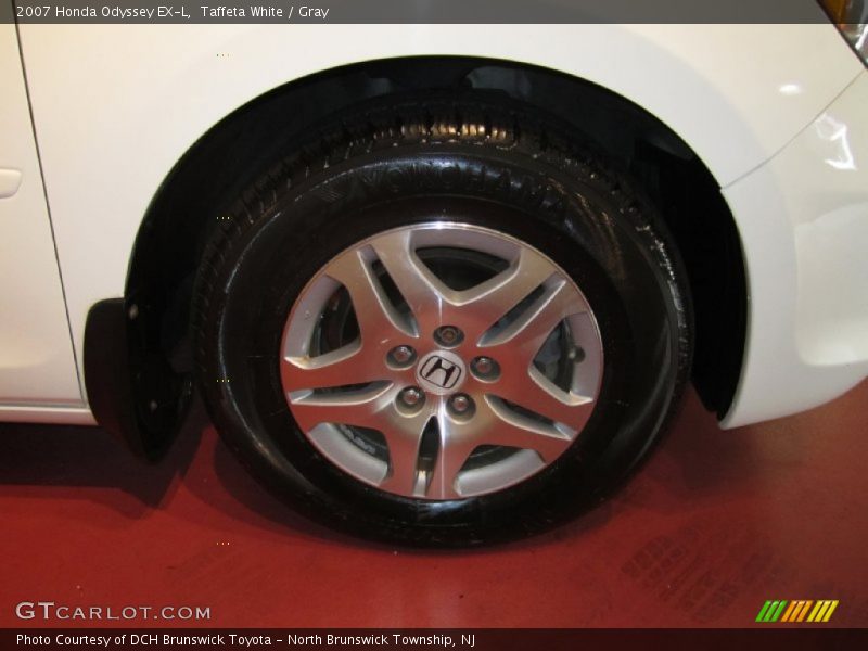 Taffeta White / Gray 2007 Honda Odyssey EX-L