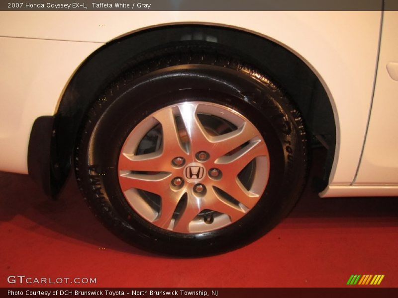 Taffeta White / Gray 2007 Honda Odyssey EX-L