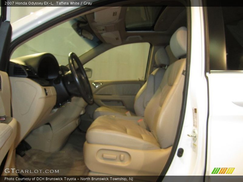 Taffeta White / Gray 2007 Honda Odyssey EX-L