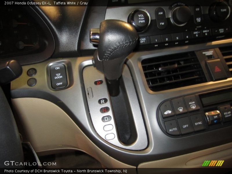 Taffeta White / Gray 2007 Honda Odyssey EX-L