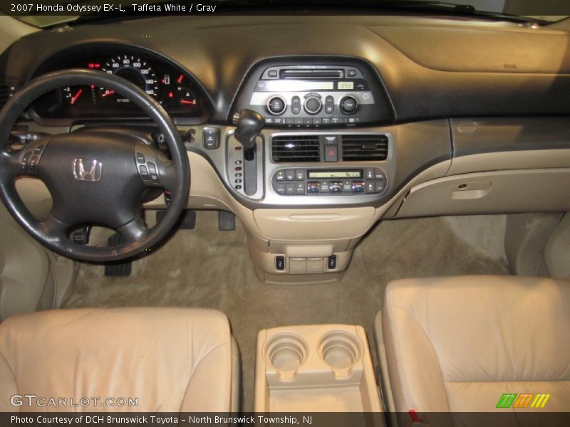 Taffeta White / Gray 2007 Honda Odyssey EX-L