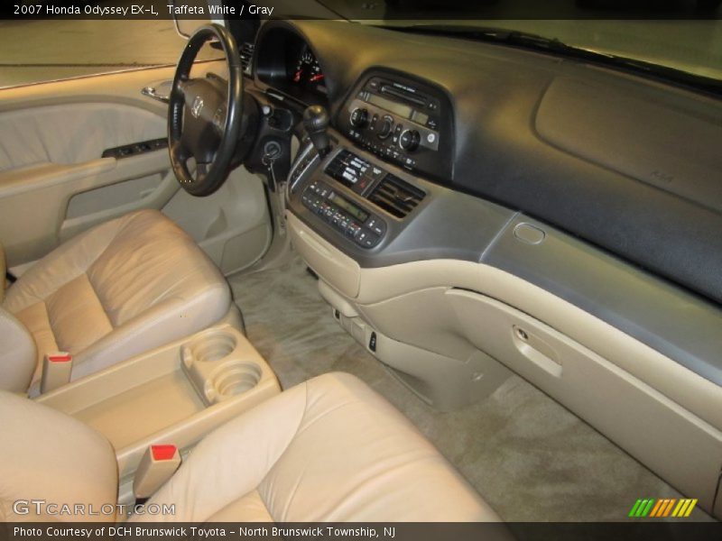 Taffeta White / Gray 2007 Honda Odyssey EX-L