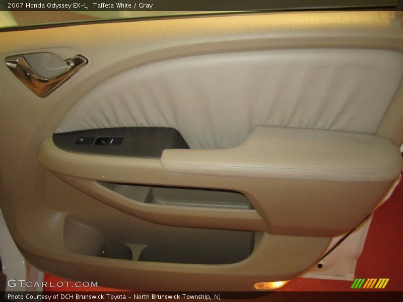 Taffeta White / Gray 2007 Honda Odyssey EX-L
