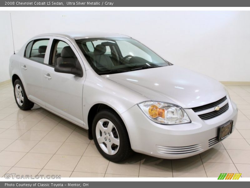 Ultra Silver Metallic / Gray 2008 Chevrolet Cobalt LS Sedan
