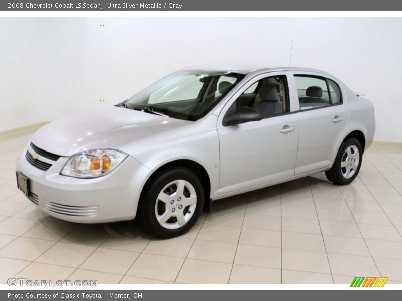 Ultra Silver Metallic / Gray 2008 Chevrolet Cobalt LS Sedan