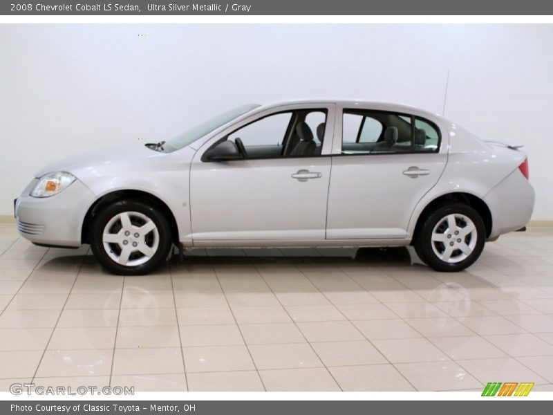 Ultra Silver Metallic / Gray 2008 Chevrolet Cobalt LS Sedan