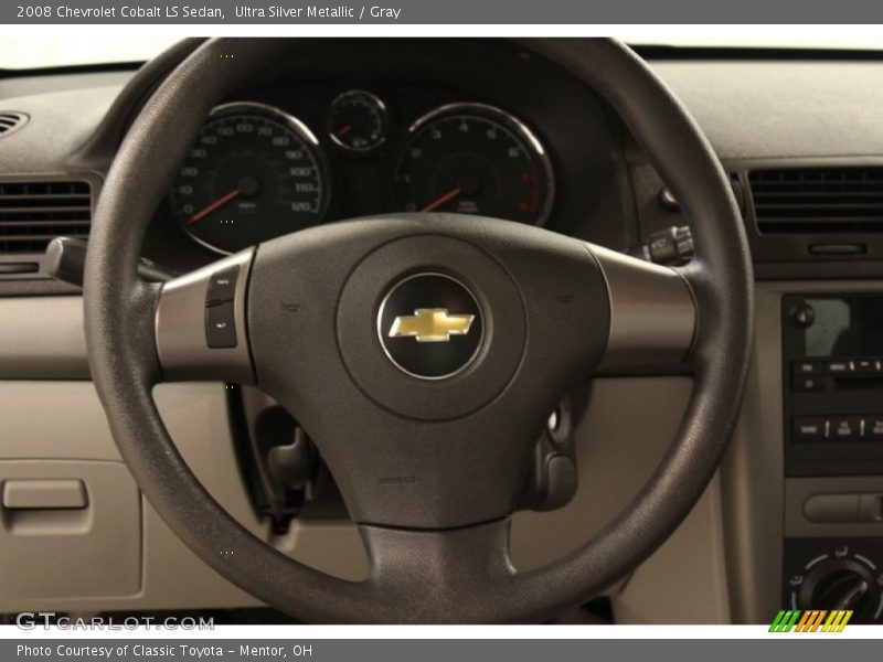 Ultra Silver Metallic / Gray 2008 Chevrolet Cobalt LS Sedan