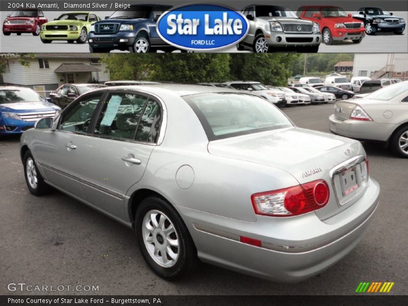 Diamond Silver / Beige 2004 Kia Amanti